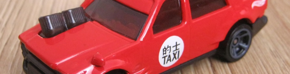 1:64 Scale Cars Collection - Taxi Vehicles